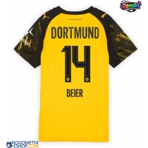 Ženski Nogometni dresi Borussia Dortmund Maximilian Beier #14 Domači 2025-26 Kratek Rokav